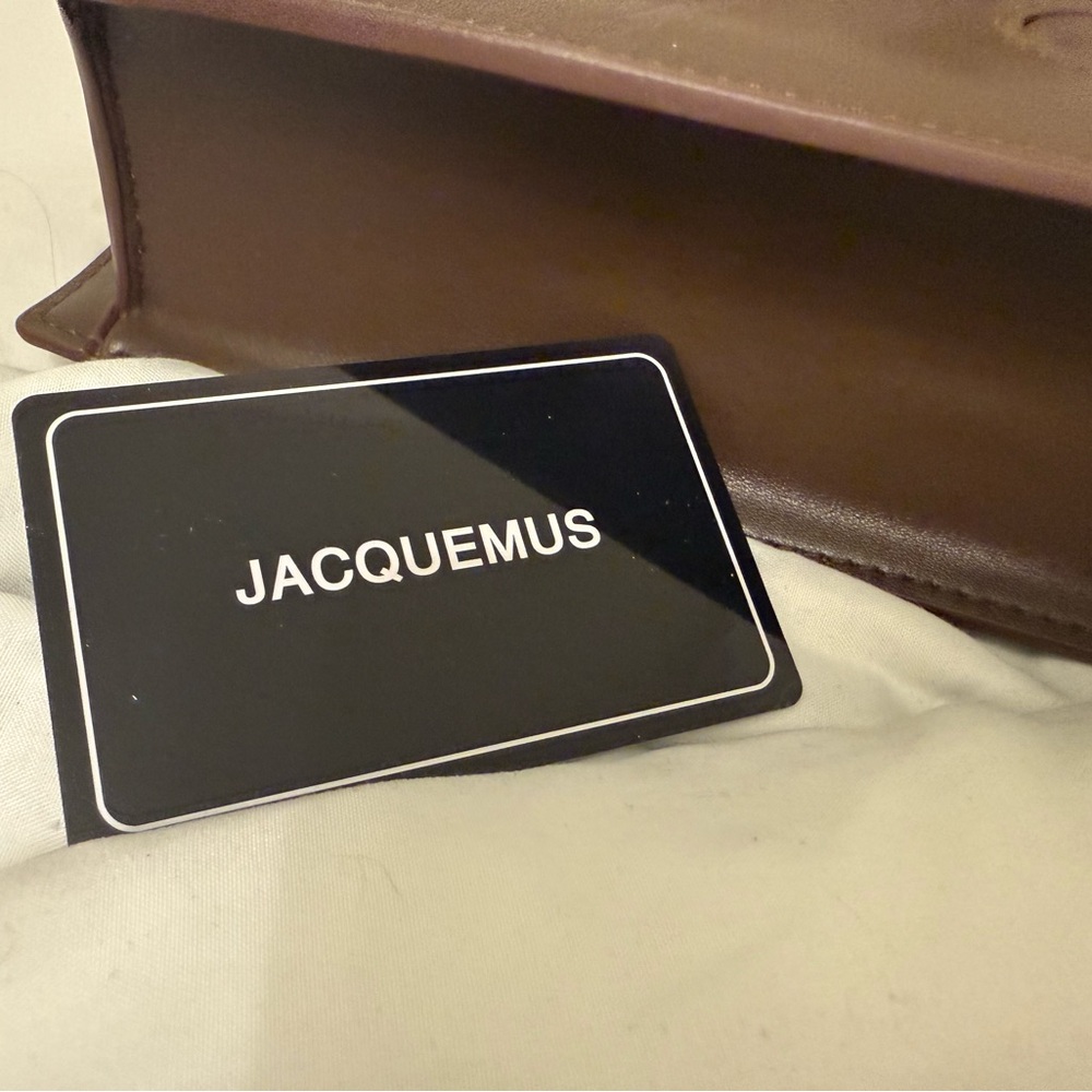 Jacquemus Brown Leather Shoulder Bag - Picture 9 of 16